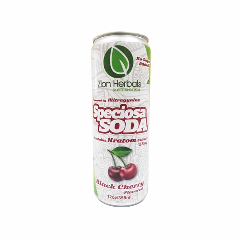 Zion Herbals Speciosa Kratom Soda - Elevate Wholesale