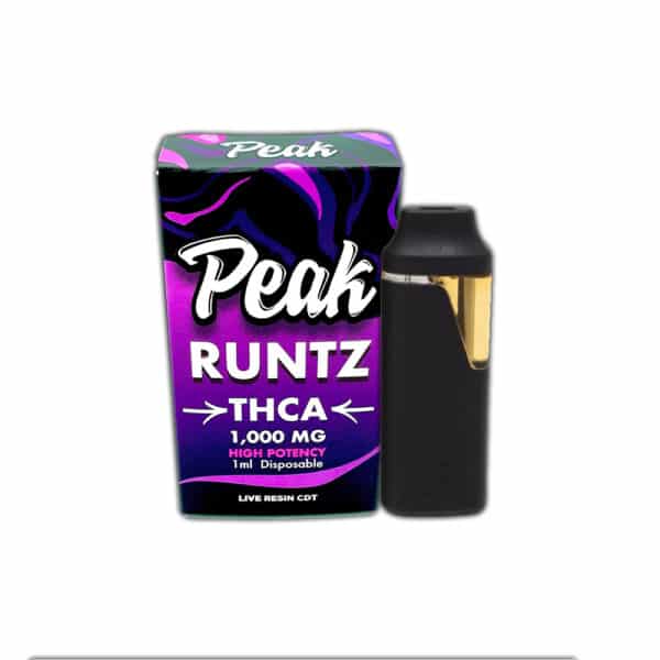 Peak THCA Live Resin Disposable 1000mg